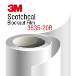 3M Scotchcal Blockout Film 3635-20B Black Matte