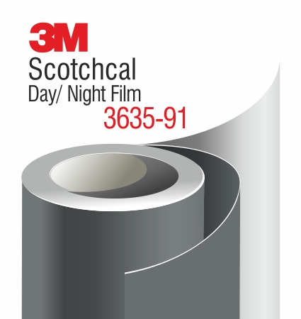 3M Day Night Film 3635-91 Smoke Grey
