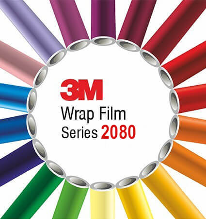 3M 2080 Car Wrap Film - Gloss Colors