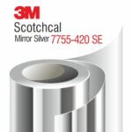 3M Scotchcal Mirror Silver Film 7755-420 SE
