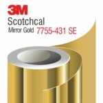 3M Scotchcal Mirror Gold Film 7755-431 SE