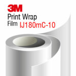 3M Print Wrap Film IJ180mC-10, white gloss