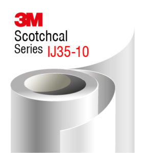 3M Scotchcal IJ35-10, bela sjajna