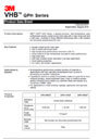 Datasheet VHB GPH tapes