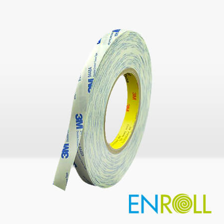3M 9448A Double Coated Tissue Tape, Enroll