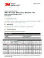 3M Prestige 40 Extetior Film - datasheet