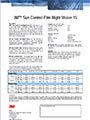 3M Night Vision 15 Window Film - Product Bulletin PDF