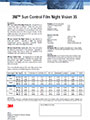 3M Night Vision 35 Window Film - Product Bulletin PDF
