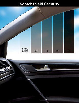3M Scotchshield Security films - tint colors