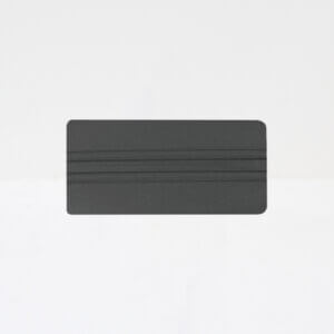 GT087-6 Lidco Gray Hard Card, Siva ravna špahtlica, 15cm