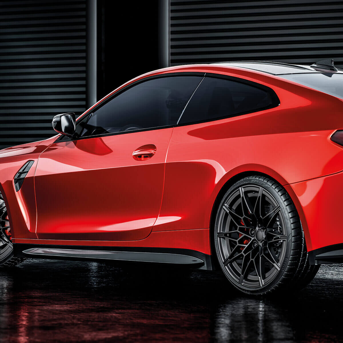 3M 2080 Wrap Film High Gloss serija HG13 Hot Rod Red