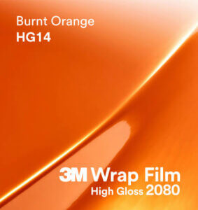 3M 2080 Wrap Film High Gloss serija HG14 Burnt Orange