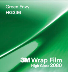3M 2080 Wrap Film High Gloss serija HG336 Green Envy