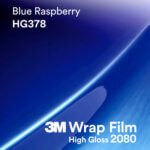 3M 2080 Wrap Film High Gloss serija HG378 Blue Raspberry