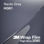 3M 2080 Wrap Film High Gloss serija HG61 Nardo Gray