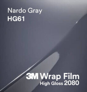 3M 2080 Wrap Film High Gloss serija HG61 Nardo Gray