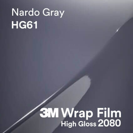 3M 2080 Wrap Film High Gloss serija HG61 Nardo Gray